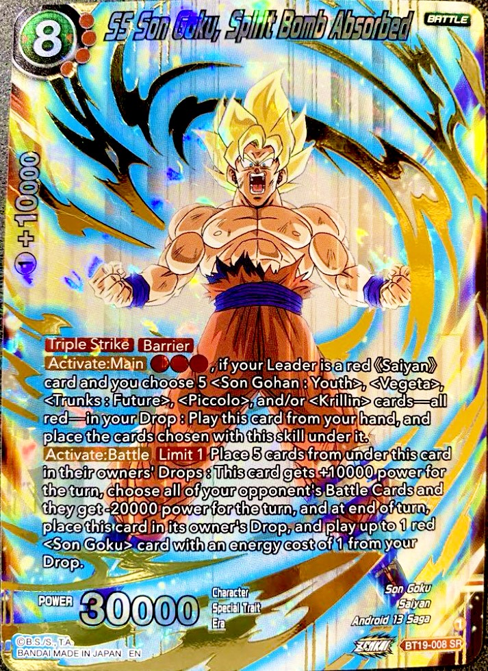 BT19-008 SR SS Son Goku