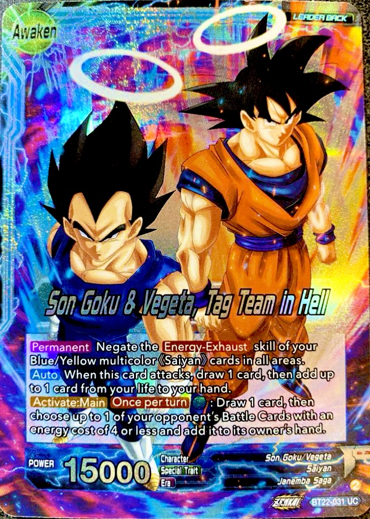 BT22-031 UC Son Goku ＆Vegeta